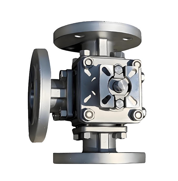High-pressure floating ball valve