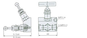 High-pressure floating ball valve