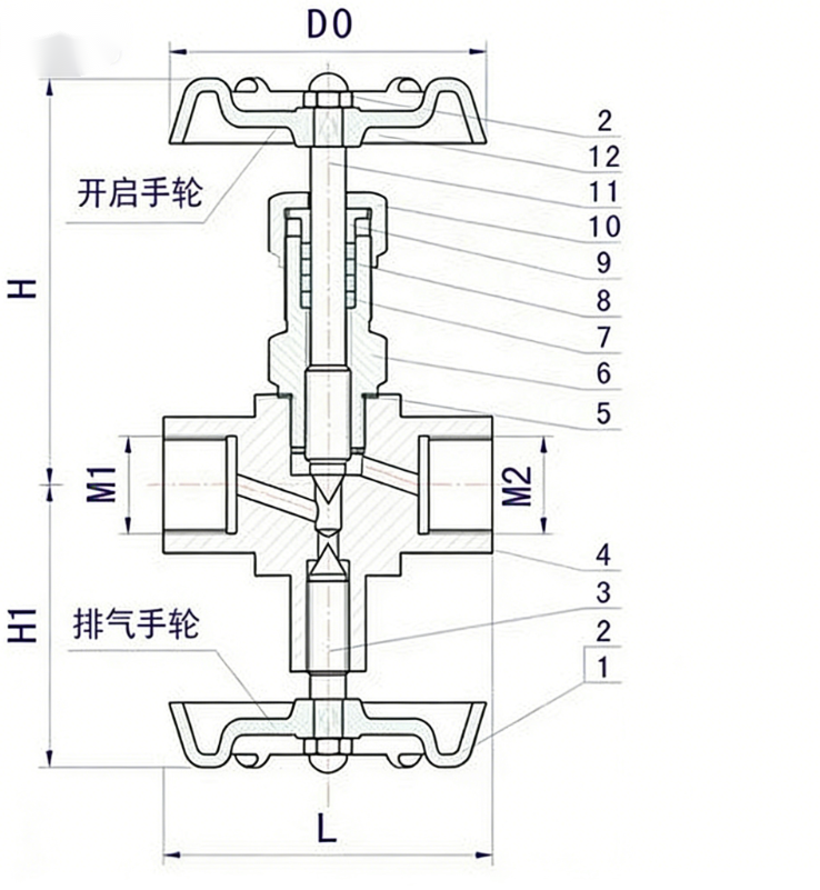 High-pressure floating ball valve