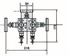 High-pressure floating ball valve