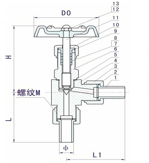 High-pressure floating ball valve